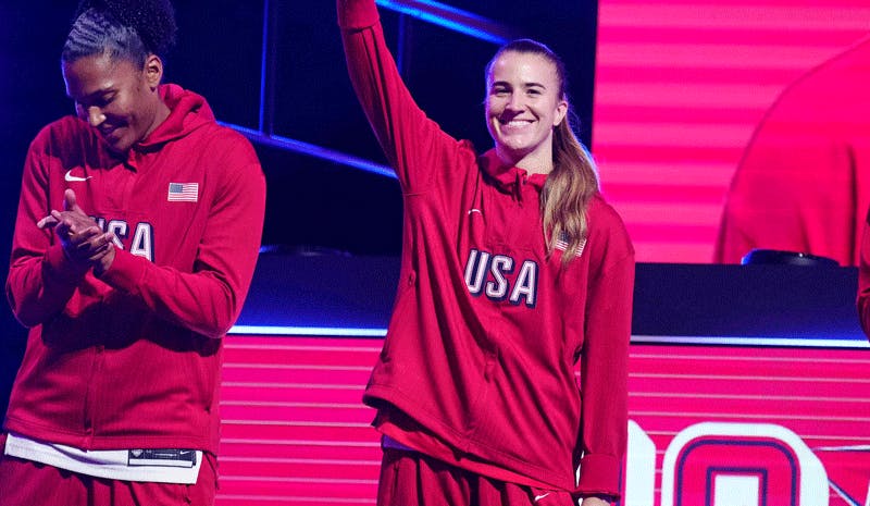 Sabrina Ionescu USA Women's Basketball Olympics