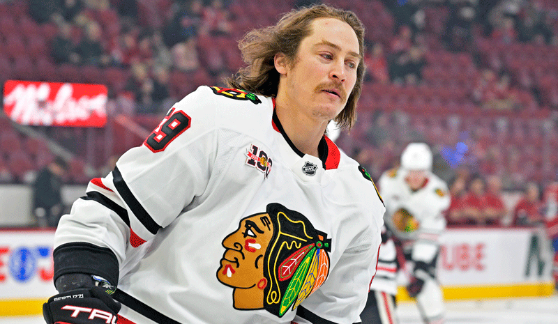 Tyler Bertuzzi Chicago Blackhawks NHL