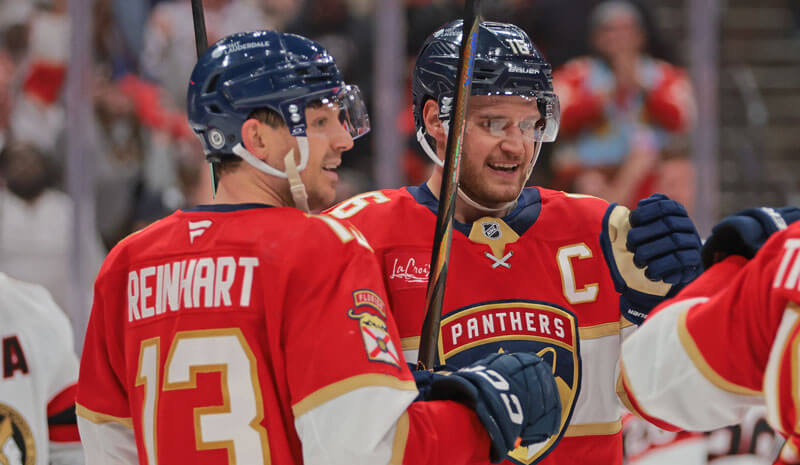 Aleksander Barkov Sam Reinhart Florida Panthers NHL