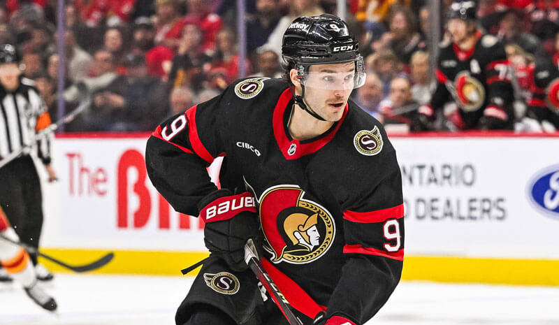 Josh Norris Ottawa Senators NHL