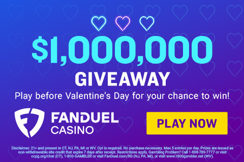 FanDuel Casino $1 million giveaway