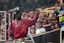 Recording artist Offset greets fans before the match between Inter Miami CF and Atlanta United at Mercedes-Benz Stadium. Mandatory Credit: Dale Zanine-Imagn Images