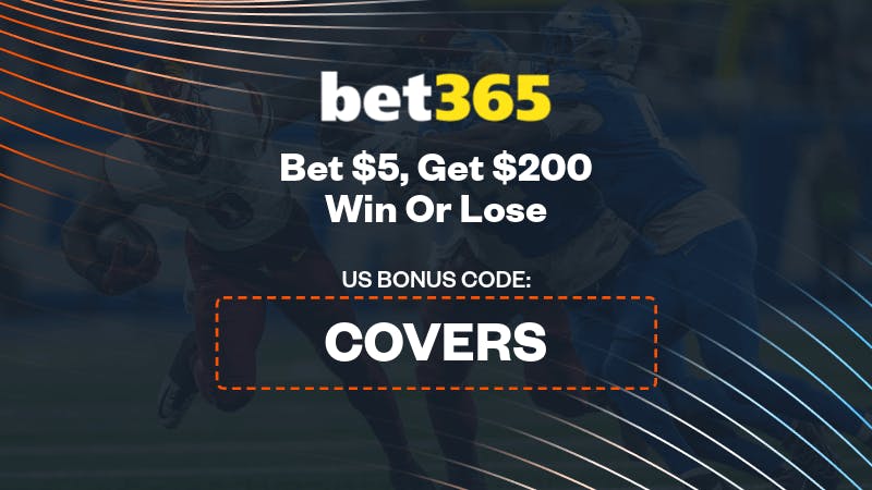 Bet365 Bonus Code COVERS: get $200 in Bonus Bets for Lions vs. Commanders
