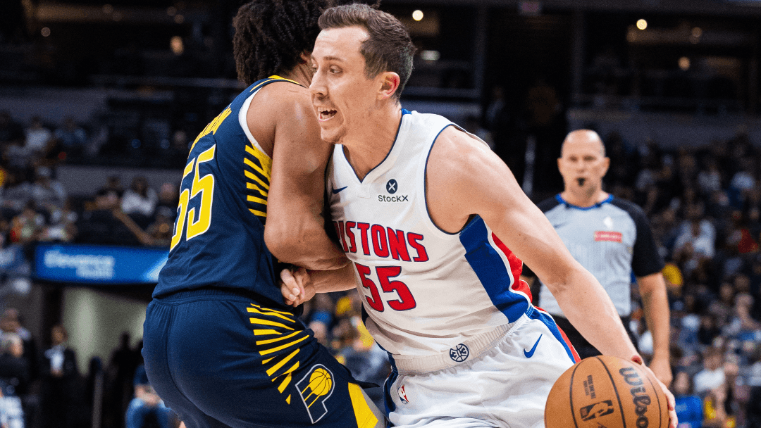 Detroit Pistons forward Duncan Robinson.