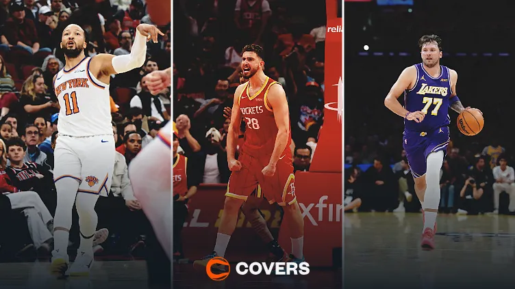 Jalen Brunson New York Knicks Alperen Sengun Houston Rockets Luka Doncic Los Angeles Lakers NBA