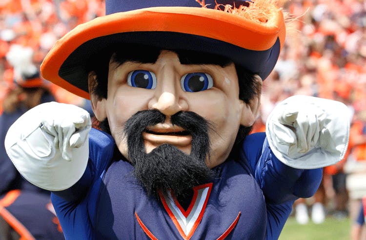 Virginia Cavaliers Mascot