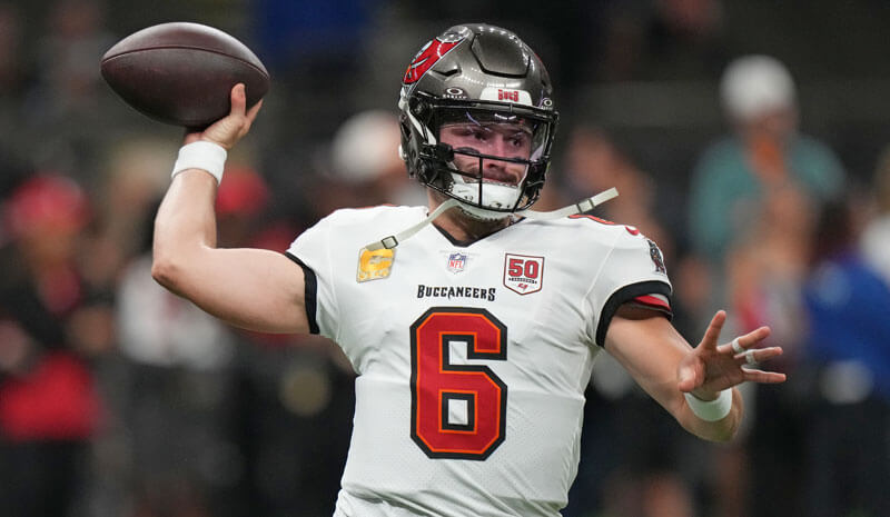 How To Bet - Baker Mayfield Picks, Predictions & Best Bets for Patriots vs Buccaneers