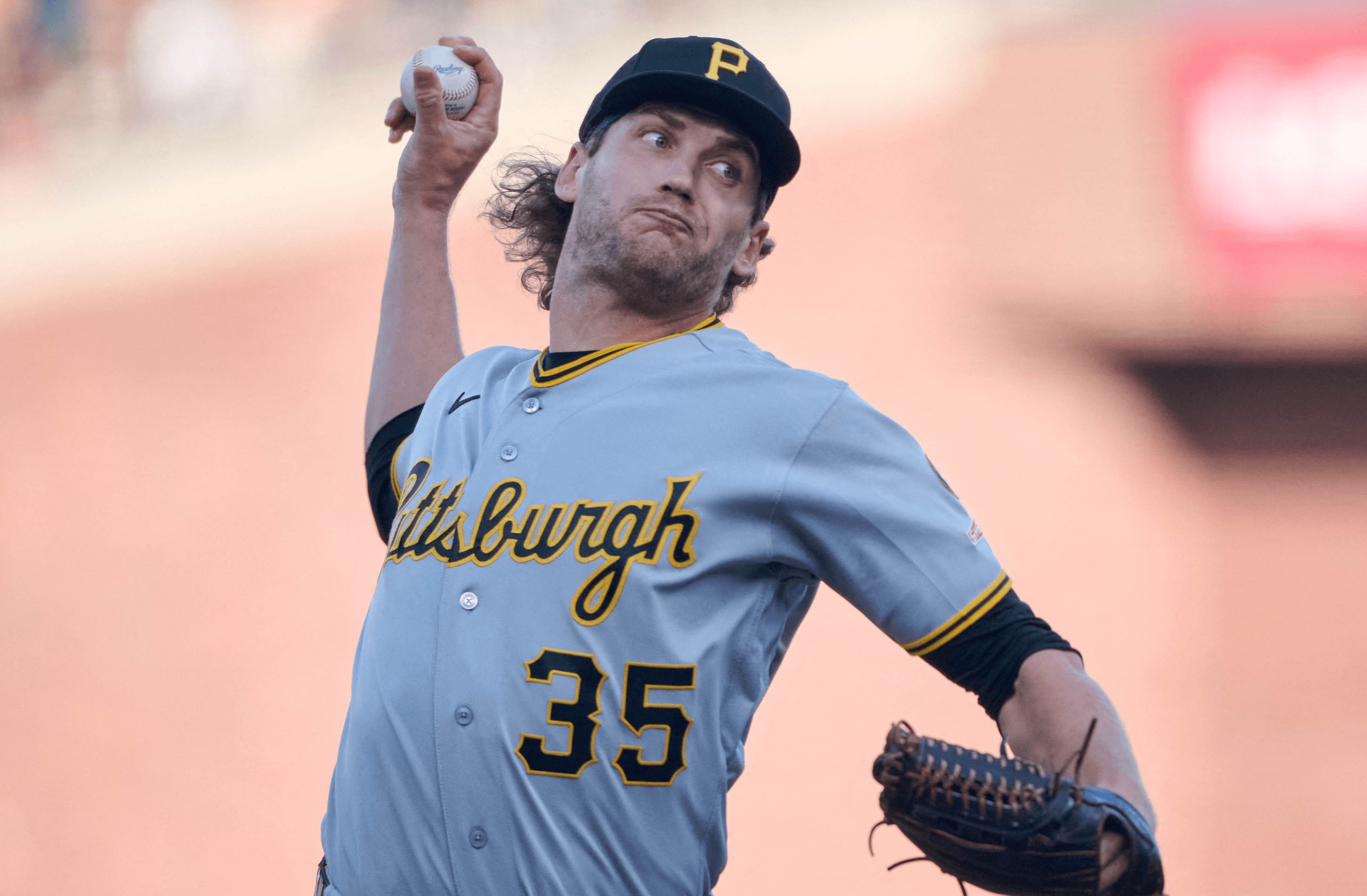 Braxton Ashcraft of the Pittsburgh Pirates MLB