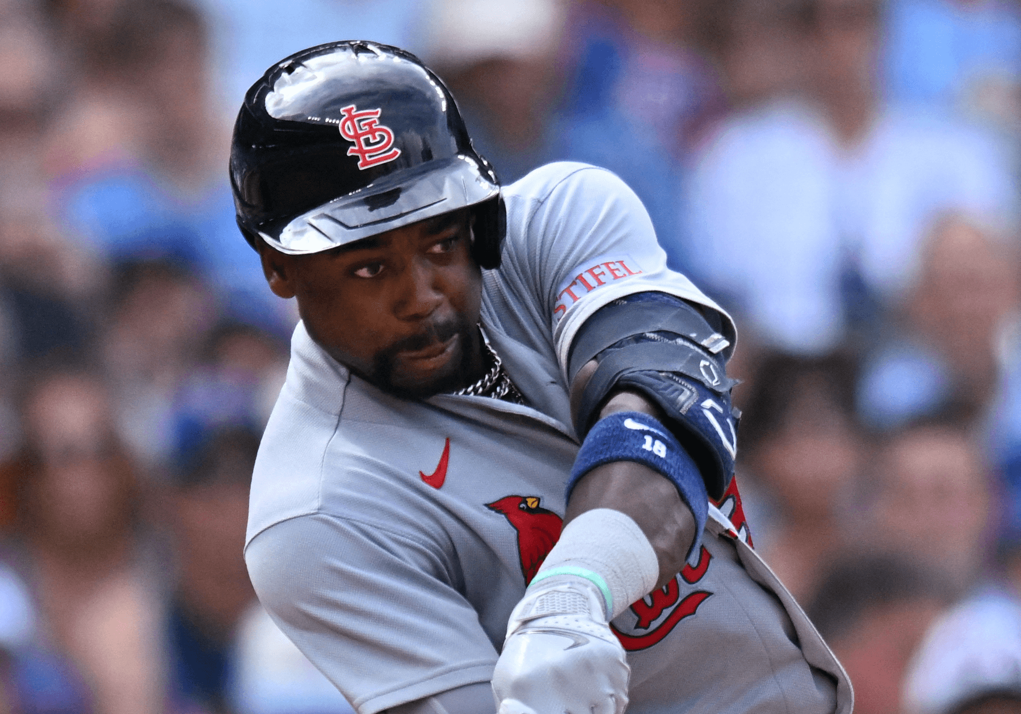 Jordan Walker of the St. Louis Cardinals MLB