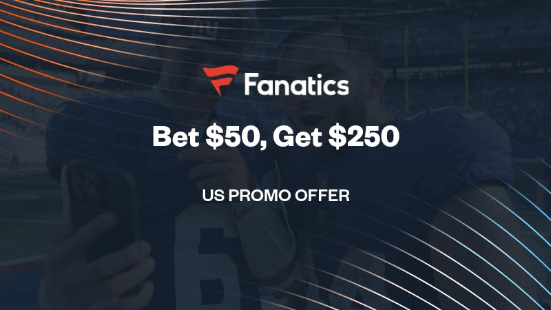 Fanatics Sportsbook Promo for Eagles vs Giants