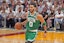 Boston Celtics All-Star forward Jayson Tatum in NBA action.