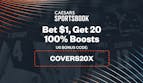 Caesars Sportsbook Promo Code 'COVERS20X': Bet $1 On UTSA vs Texas A&M, Get 20 Bet Boosts Back