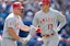 Los Angeles Angels stars Mike Trout and Shohei Ohtani MLB