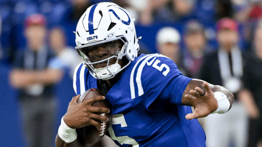 Indianapolis Colts quarterback Anthony Richardson Sr. NFL