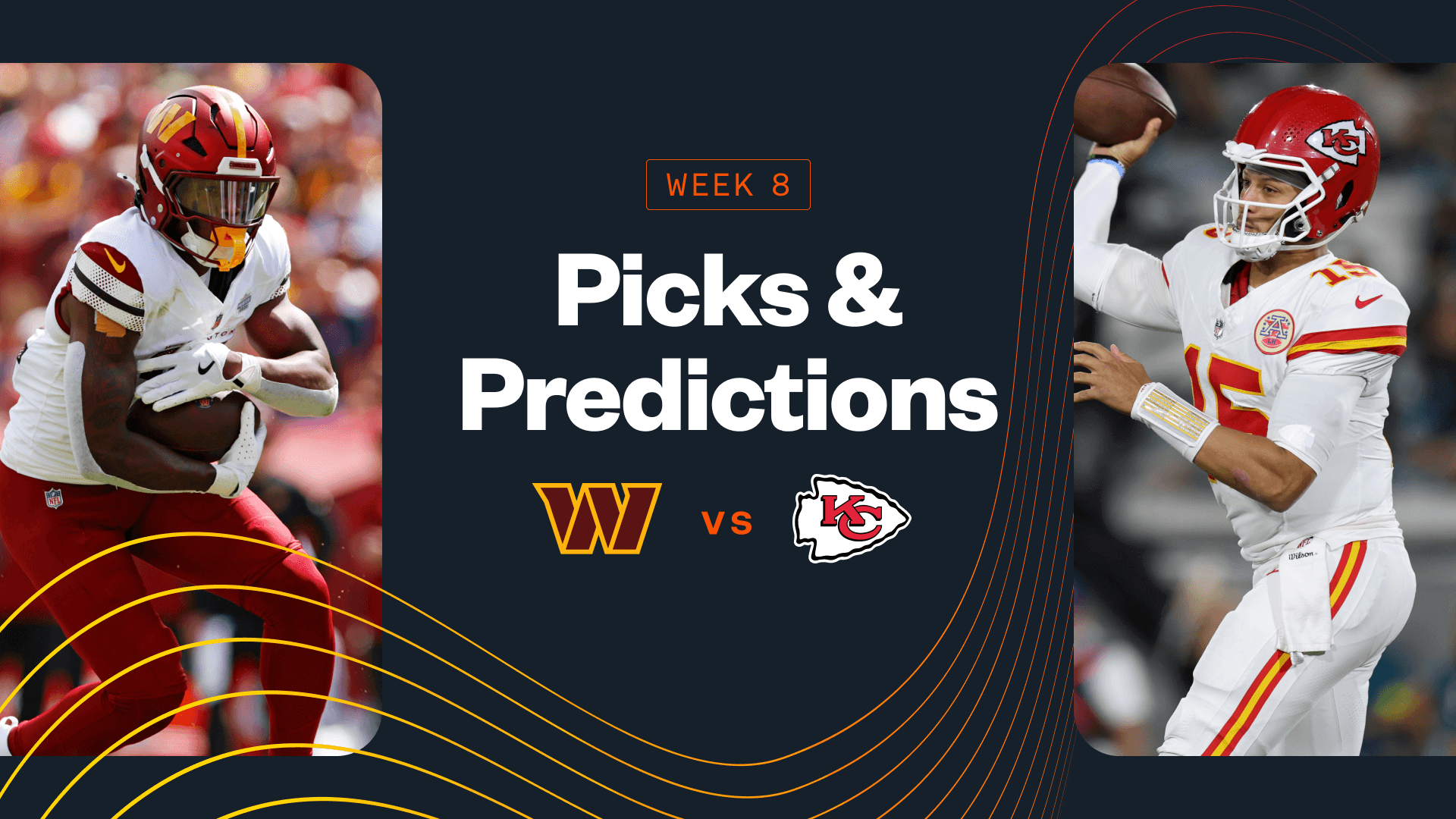 Commanders vs Chiefs Predictions, Picks & Best Bet for Monday Night Football Week 8 Tonight