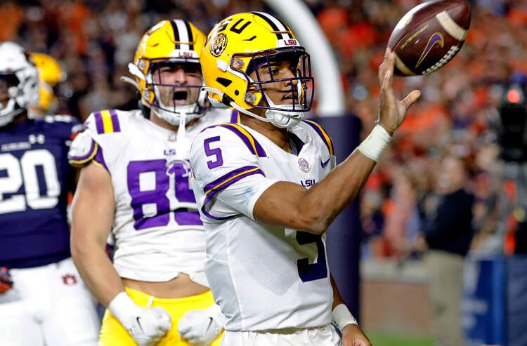 Jaylen Daniels LSU Tigers college football upset picks