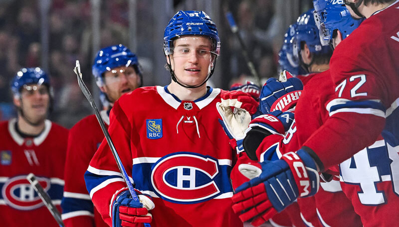 Oliver Kapanen Montreal Canadiens NHL