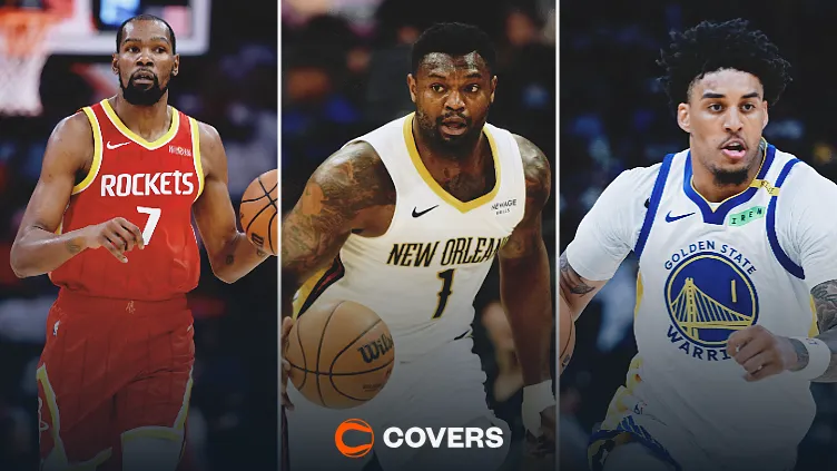 Kevin Durant Houston Rockets Zion Williamson New Orleans Pelicans Yaxel Lendeborg Golden State Warriors NBA