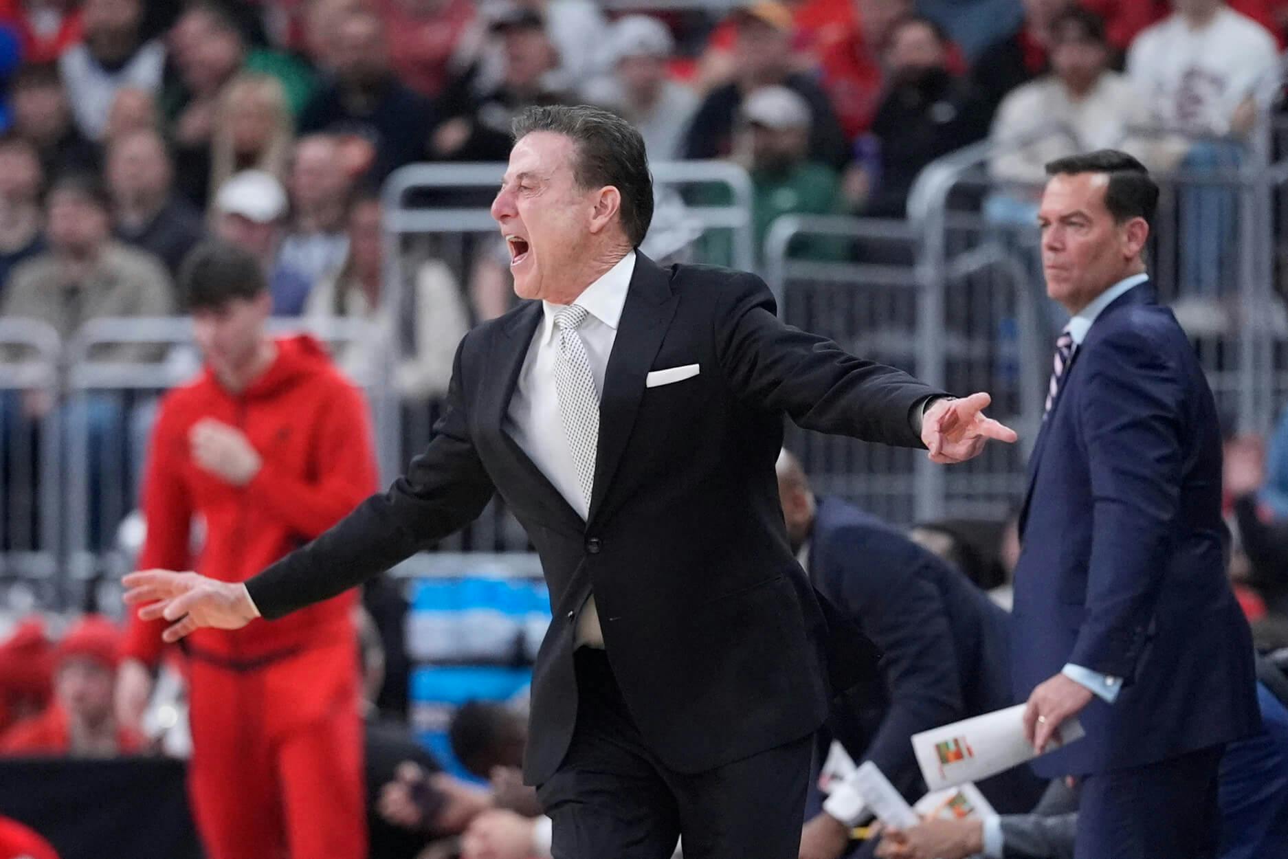 Rick Pitino Doesn’t Like Prop Bets 'At All,' Offered Help to Rozier