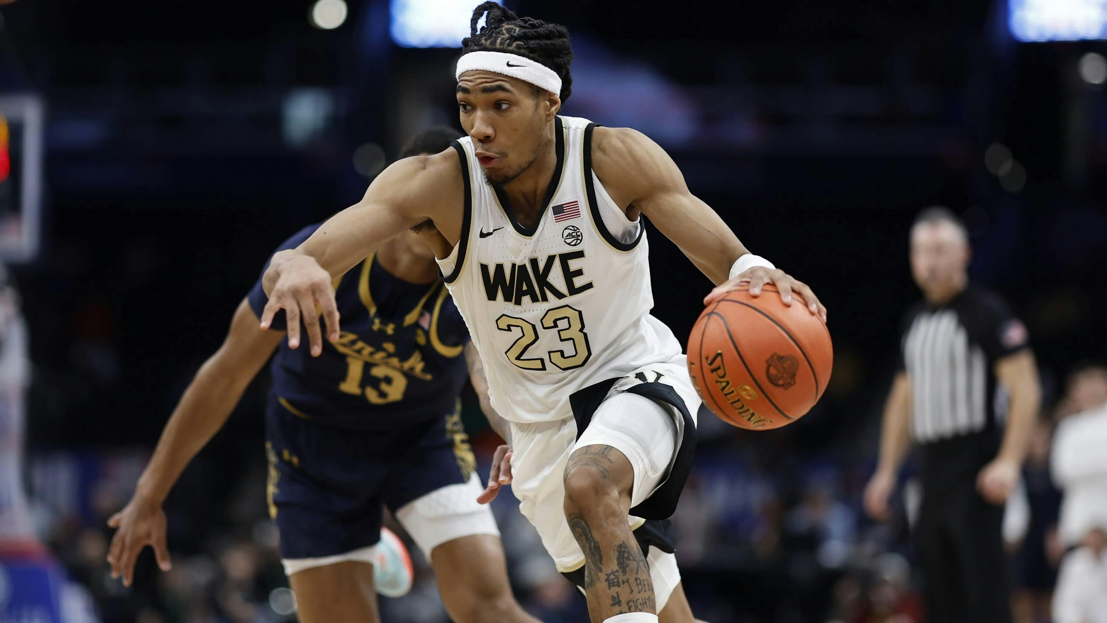 Wake Forest Demon Deacons CBB Hunter Sallis