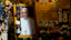 A memorial is displayed in honor of Pope Francis at Cathedral Basilica of St. Peter in Chains in downtown Cincinnati.