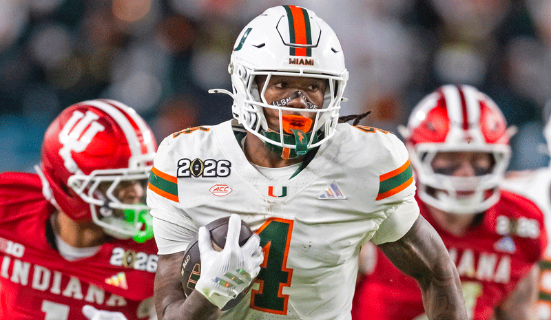 Mark Fletcher Miami Hurricanes NCAAF