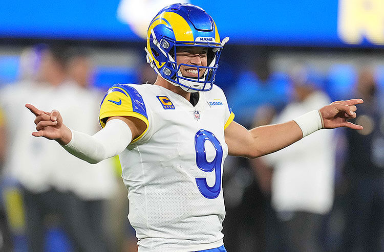 Mathew Stafford Los Angeles Rams NFL Super Bowl Odds: Rams Jump to No. 3 After Big Season Opener