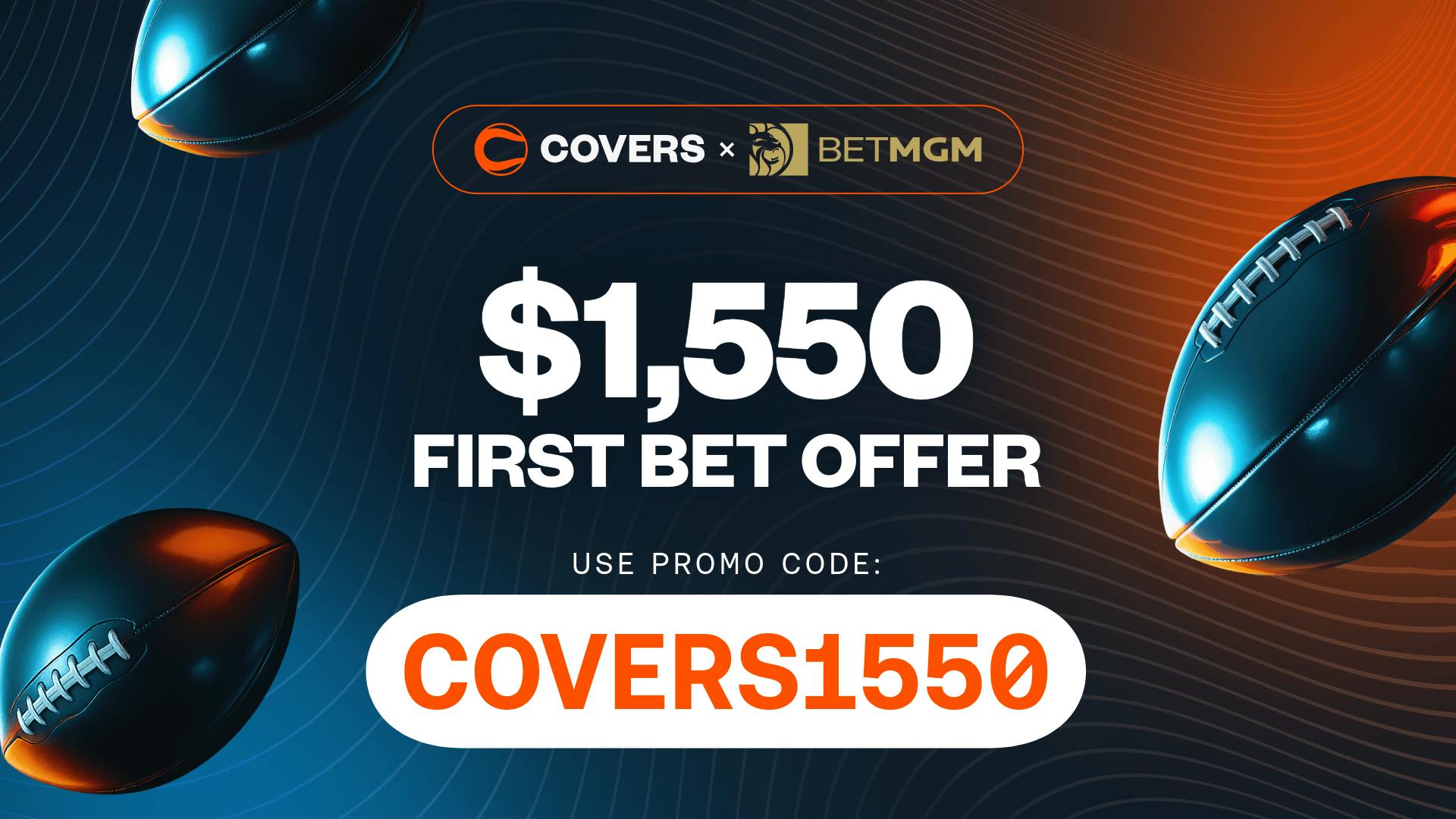BetMGM Bonus Code 'COVERS1550': Get A $1500 First Bet + $50 Bonus Bets For The NFL Conference Championships
