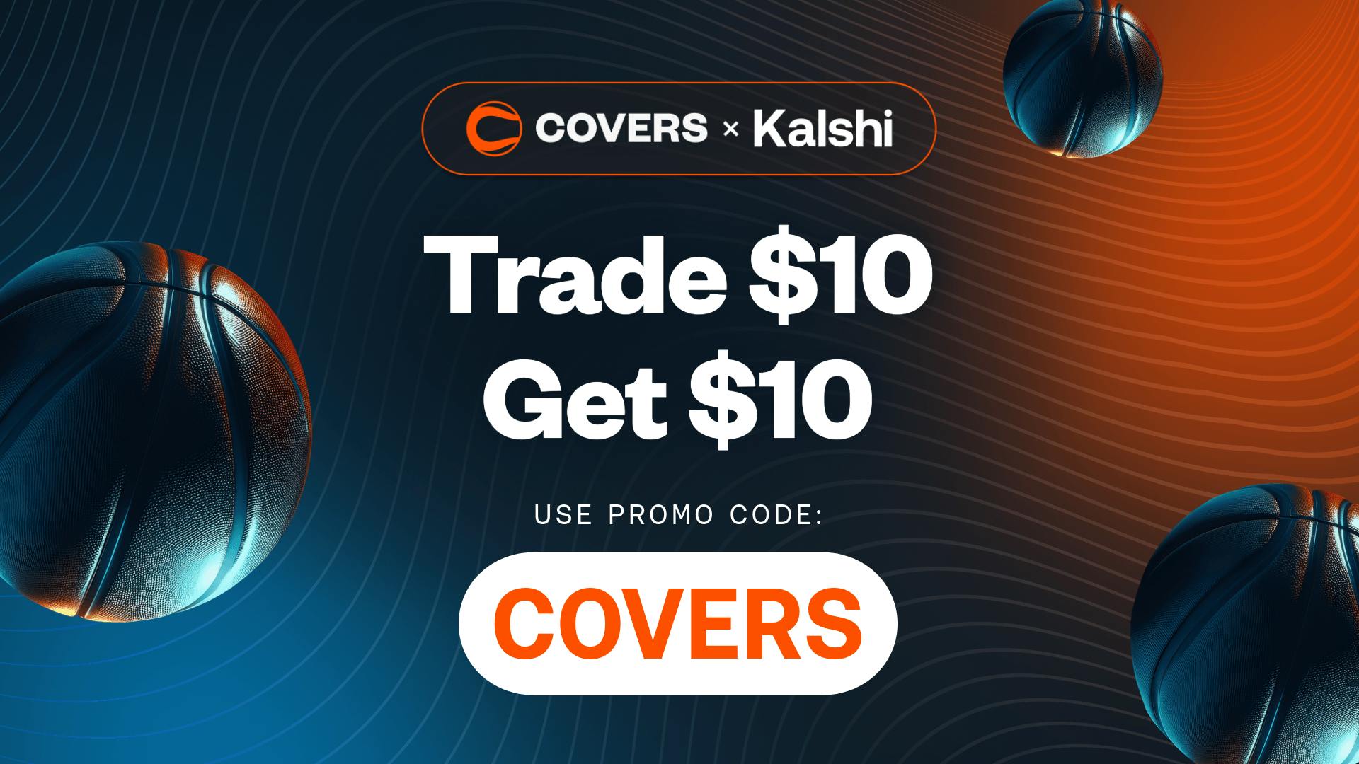 Kalshi Promo Code COVERS: Get $10 Bonus for Cavaliers-Knicks, NBA Prediction Markets Today