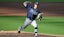 Tampa Bay Rays starting pitcher Ryan Pepiot (44) delivers during the first inning.