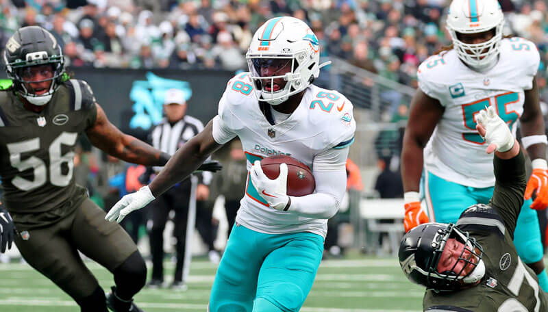 De'Von Achane Miami Dolphins NFL