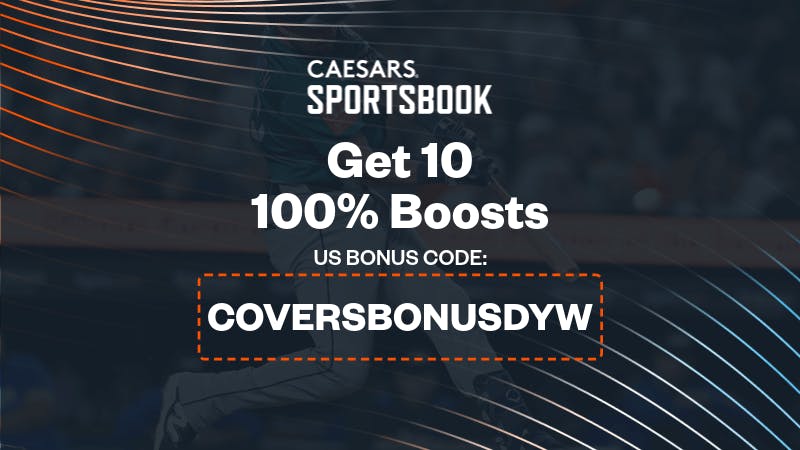 Caesars Sportsbook Promo Code 'COVERSBONUSDYW': Bet $1 On The Home Run Derby, Get 10 100% Boosts Back