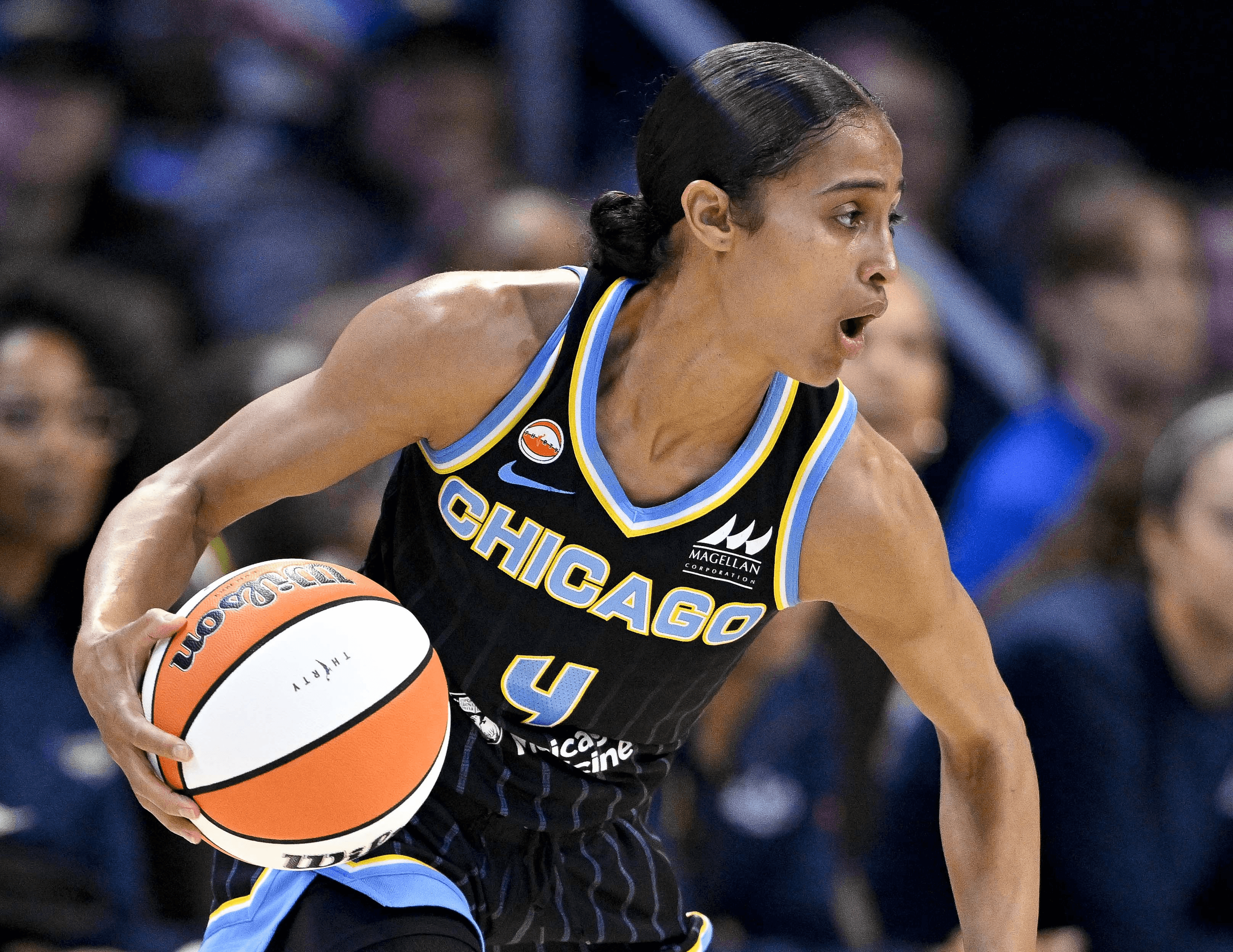 Skylar Diggins of the Chicago Sky WNBA