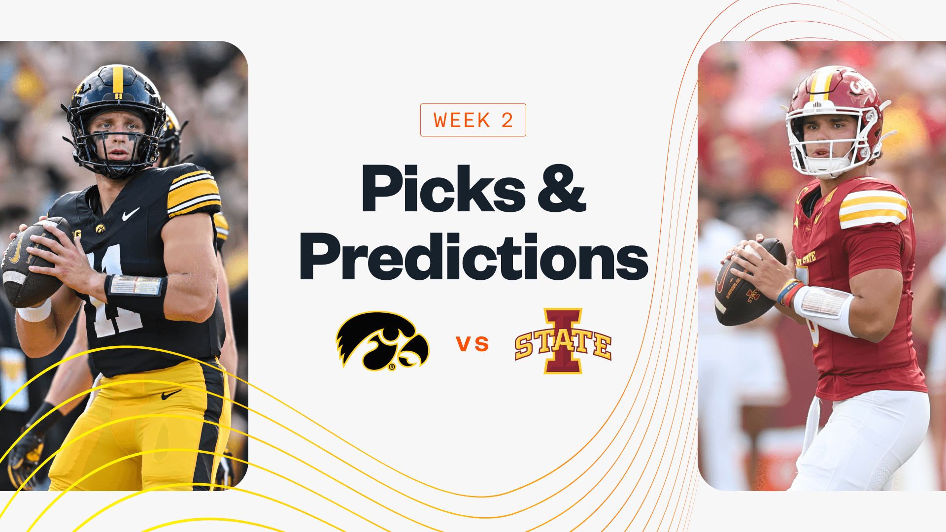 Iowa vs Iowa State Prediction, Picks & Odds for Today — College Football Week 2