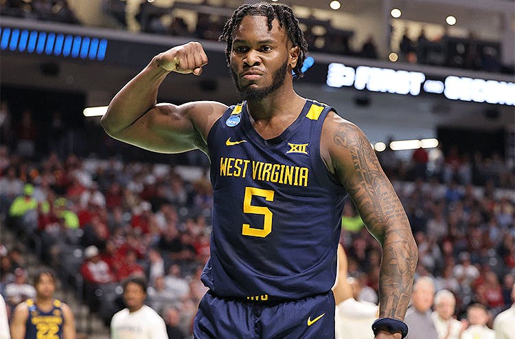 Joe Toussaint West Virginia Mountaineers NCAAB