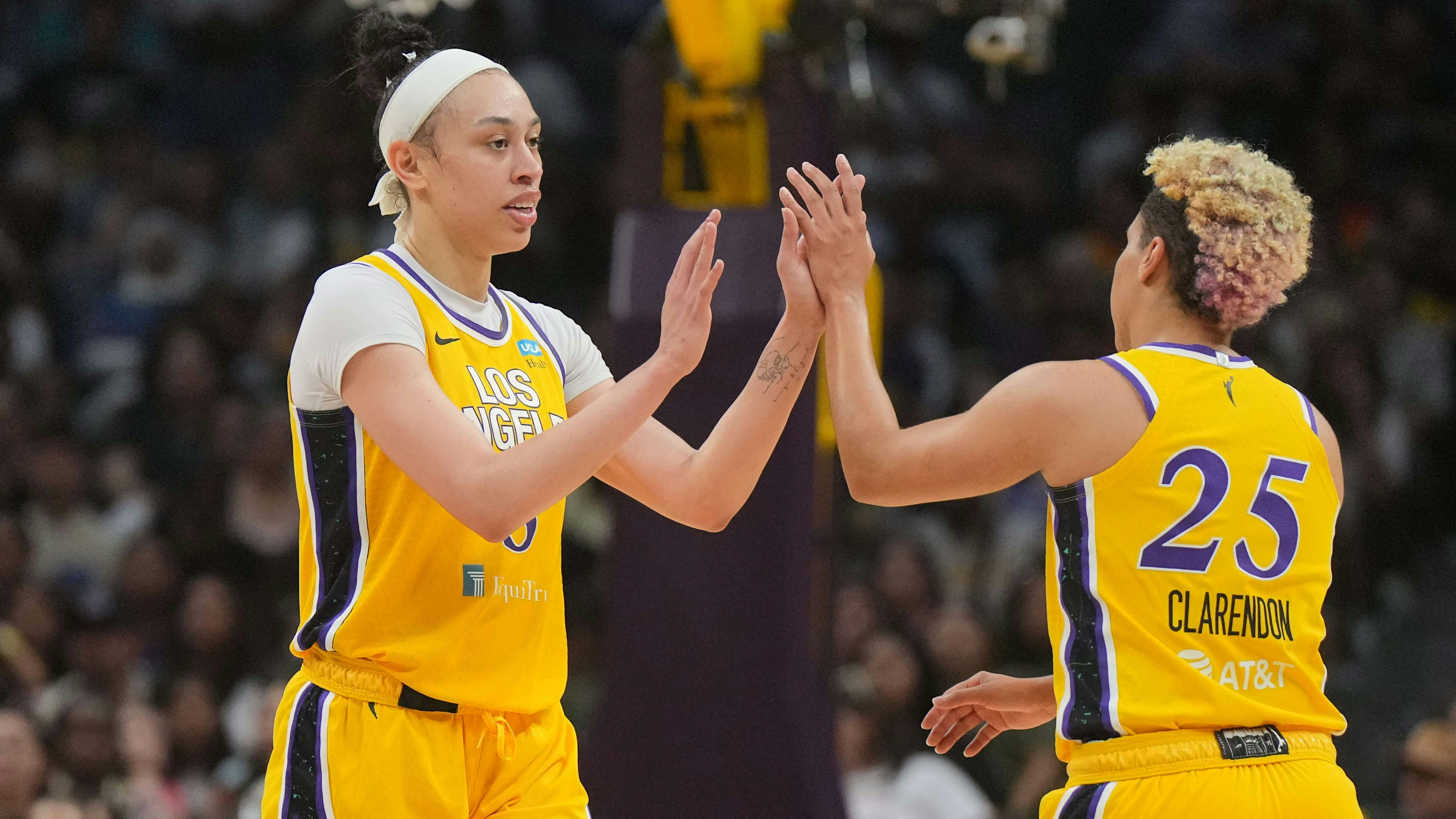 Los Angeles Sparks Dearica Hamby WNBA