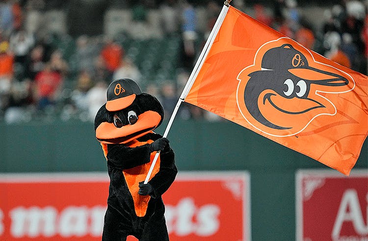Baltimore Orioles Mascot 