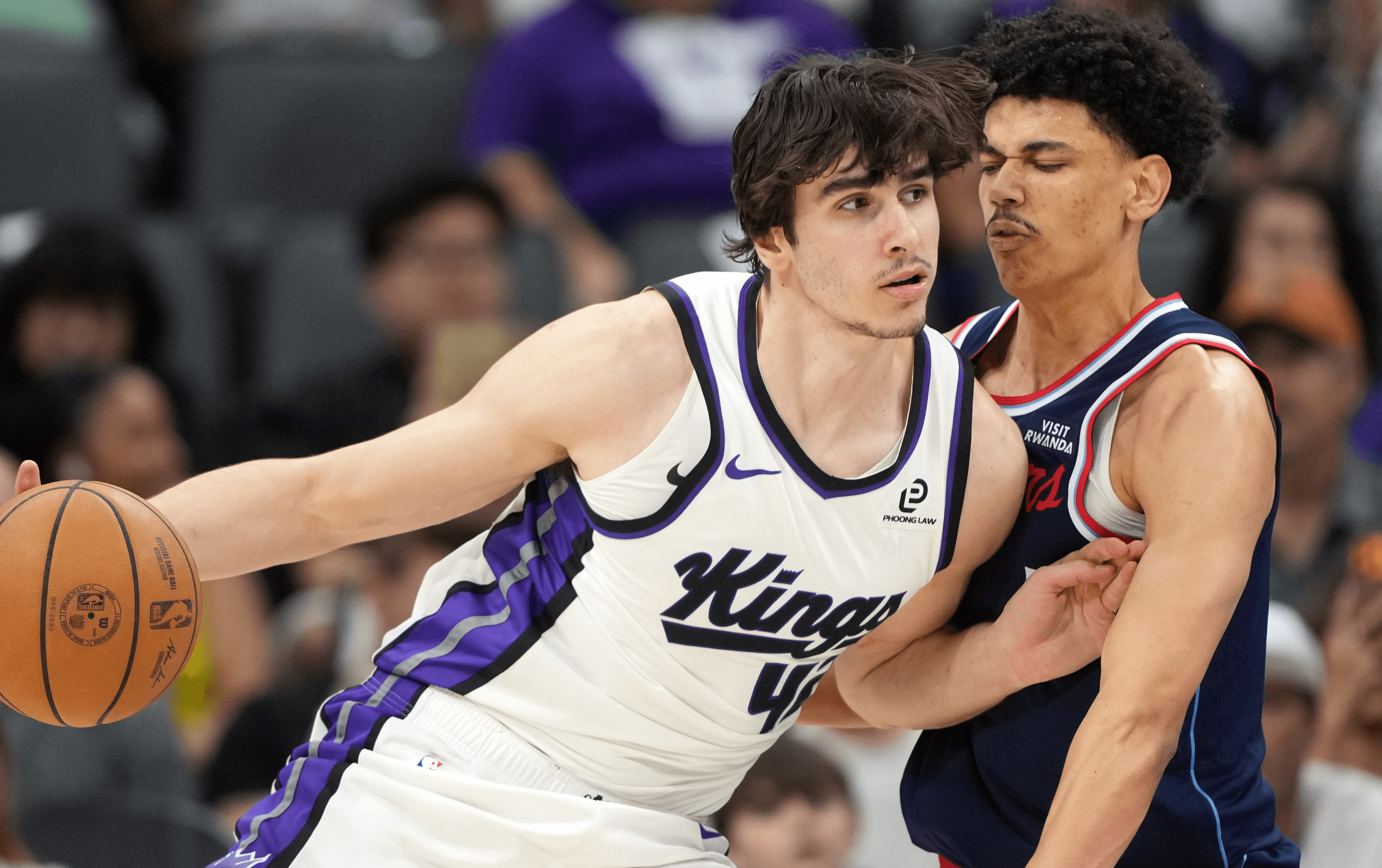  Maxime Raynaud of the Sacramento Kings NBA