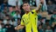 Al Nassr player Cristiano Ronaldo reacts after being substituted.