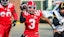 Calgary Stampeders quarterback Vernon Adams Jr (3) looks to pass.