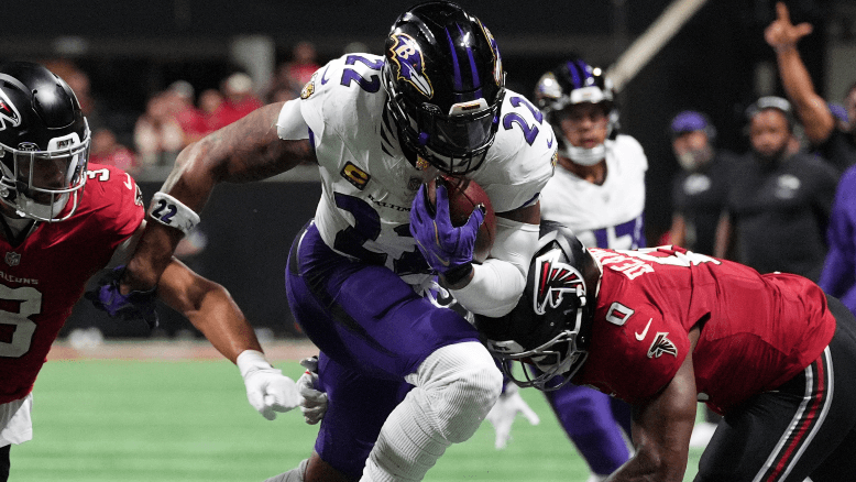 Ravens vs Browns Prediction, Picks & Early NFL Odds. Baltimore Ravens running back Derrick Henry