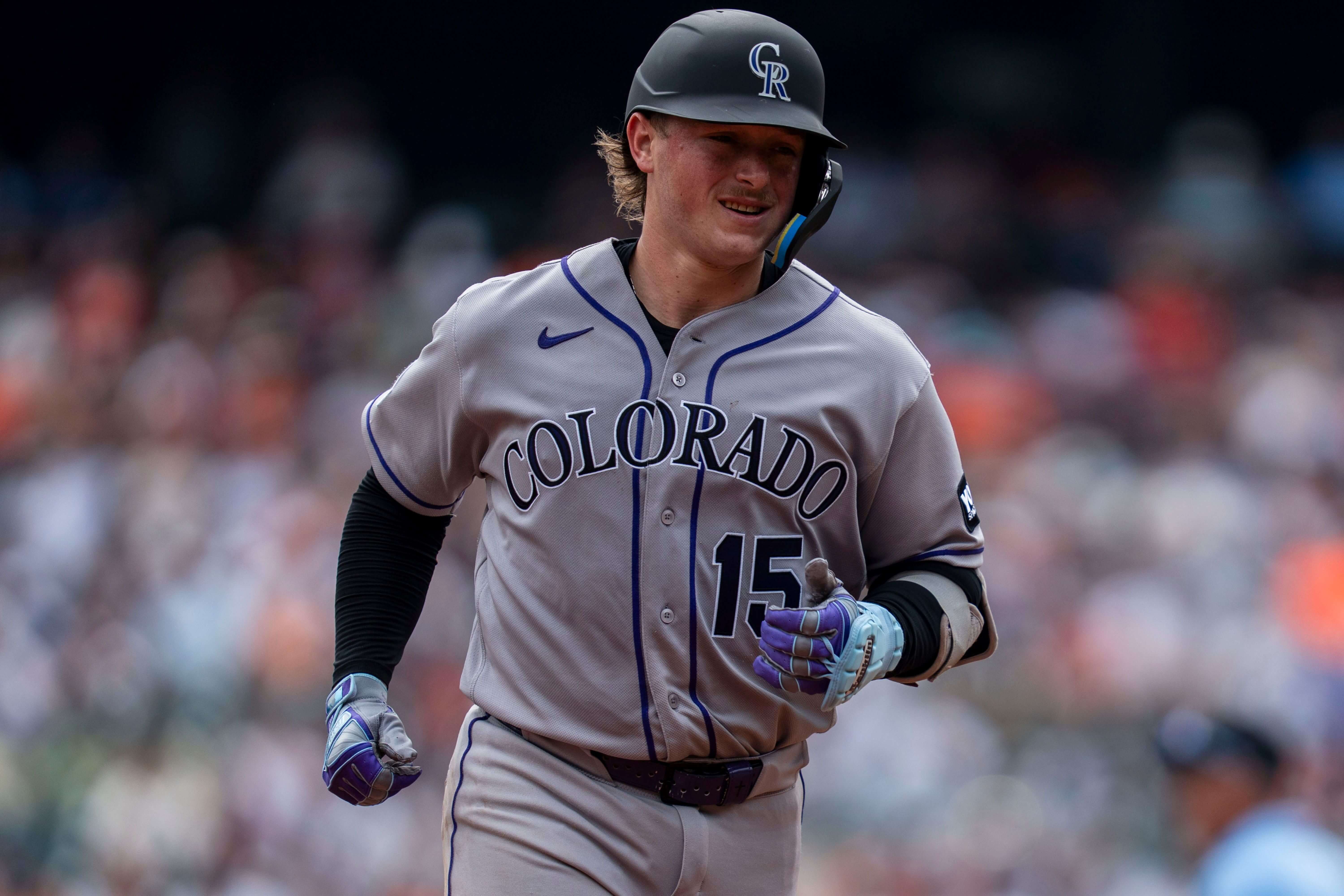 Hunter Goodman Colorado Rockies MLB