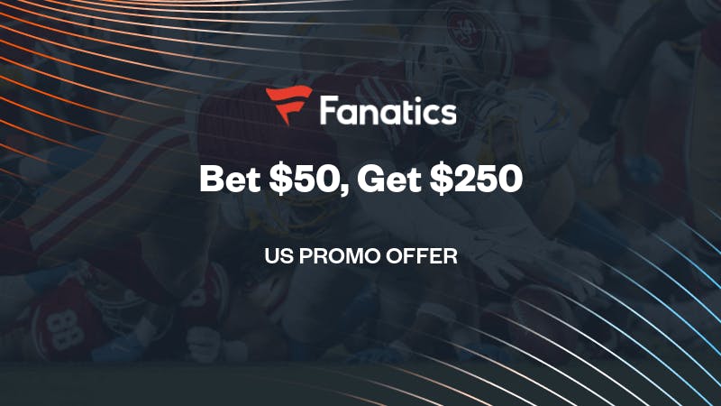 Fanatics Sportsbook Promo for NFL Sunday Late Slate