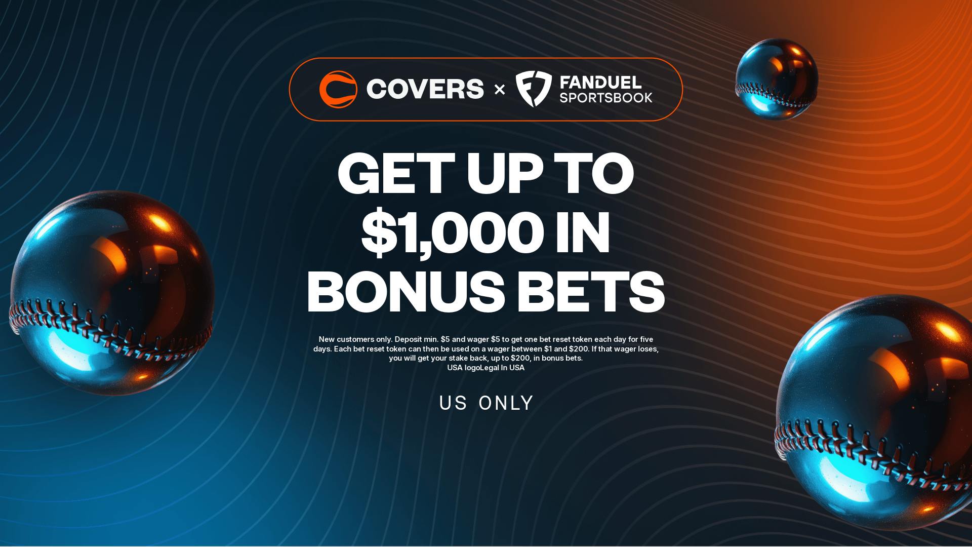Get up to $1,000 in Bonus Bets!