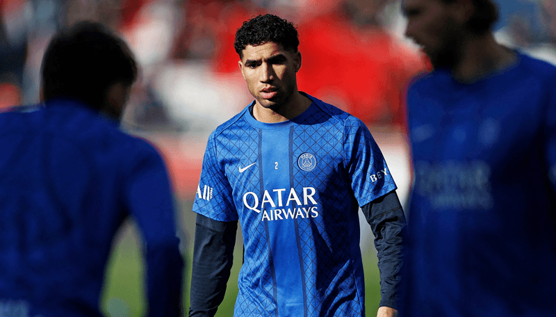 Achraf Hakimi PSG Champions League