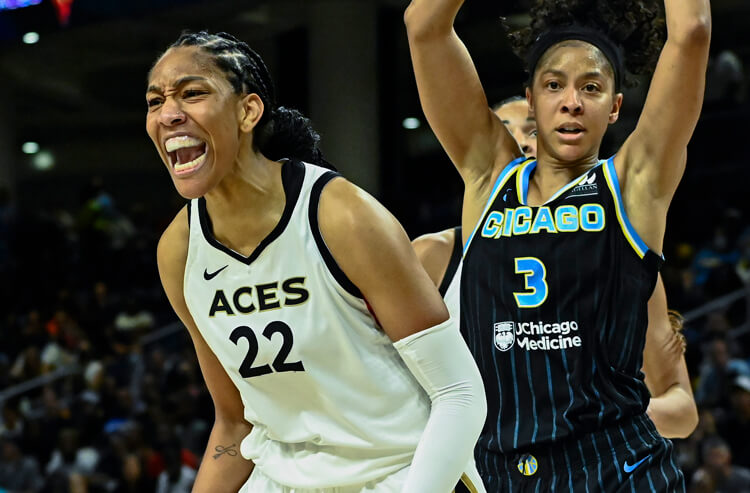A'ja Wilson Las Vegas Aces WNBA MVP odds