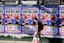 Joe Biden VS Donald Trump billboard on the street by Polymarket, world's largest prediction market in The Little Italy in New York on July 15, 2024. Photo by Charles Guerin/Abaca/Sipa USA