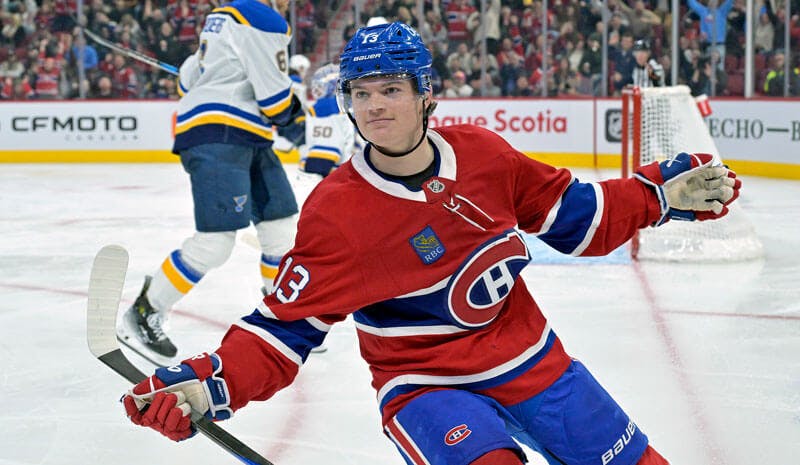 Cole Caufield Montreal Canadiens NHL