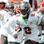 Emeka Egbuka of the Tampa Bay Buccaneers