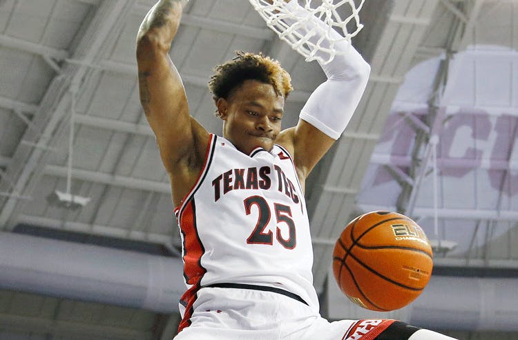 Adonis Arms Texas Tech Red Raiders College Basketball